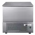 BLAST CHILLER - Mod AB5T - Air-cooled - Tray capacity: N 5 x GN 1/1 (cm 53x32,5) or N 5 cm 60x40 - Blast chilling: +70° +3° (Kg 20) - Shock freezing: +70° -18° ( Kg 15 ) - Dimensions cm L 75 x D 74x h 87