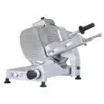 GRAVITY SLICER WITH BELT TRANSMISSION - Mod AF300GR - SINGLE PHASE or THREE PHASE supply - Blade Ø 300 - Cutting capacity mm 250x205 - EC standards