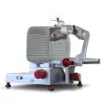 VERTICAL DELI MEAT SLICER - Mod AF370HVS ABK - ARMBLOCK arm (automatic release arm) - Single-phase or three-phase power supply - Blade Ø 370 - Cutting capacity mm 330x260 - CE Standard