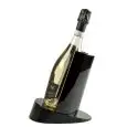MAMMAMIA KITCHEN BOTTLE COOLER - MOD. ALFREDO N - BLACK ALUMINIUM BASE - TO BE USED WITH DRY ICE - DIMENSIONS cm L 19 x D 21 x 15 H