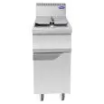 GAS FRYER - COOK LINE - Mod. CV7I4HH - NO. 1 TANK 16L OIL - AMBIENT CUPBOARD WITH HINGED DOOR - Power kW 13 - Dimensions cm L 40 x D 70 X H 108,5 - CE approved