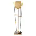 SHOVEL RACK WITH BOX - MOD. AV4910 - ALTEZZA cm. 135