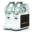 COLD CREAM AND SOFT SERVE ICE CREAM MACHINE - MOD. B CREAM 2 - 2 BOWLS - N. 1 COMPRESSOR - CAPACITY LT 6 + 6 - Dim. Cm. L 40 x D 48 x h 62 - CE APPROVED