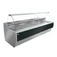 Refrigerated serve-over counter - Mod BARKLY - Static cooling - Temperature °C -1/+10 - Display deck depth: 63 cm