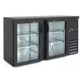 UNDER COUNTER BACK BAR FRIDGE - Mod DD 200 IF - Temperature 0°/+10°C - Capacity lt. 315 - Single-phase power supply V220/1 - Power W 320 - Dimensions cm L 146,2 x D 53,5 x H 86 - Weight Kg. 100
