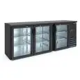 UNDER COUNTER BACK BAR FRIDGE - Mod DD 300 IF - Temperature 0°/+10°C - Capacity lt. 445 - Single-phase power supply V220/1 - Power W 320 - Dimensions cm L 200,2 x D 53,5 x H 86 - Weight Kg. 125