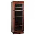 Wine display cooler - Mod CANTINETTA 1P - Ventilated - Temperature +3°/+16°C - Capacity Lt 345 - Dimensions L 64,3 x D 62 x H 183,7 cm