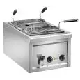 ELECTRIC COUNTERTOP PASTA BOILER - Mod CC11 - 1 TANK Lt 25 - SINGLE-PHASE 230V - DIMENSIONS cm L 40 x D 70 x 34 H - CE Standard