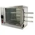 MULTIGRILL - MOD. CEV2 - Supporting structure in stainless steel - N. 2 resistors with energy regulator - N. 2 + 1 stainless steel sword - Voltage 230V SINGLE PHASE - Power 1,8 KW - Dimensions: cm W 58,7 X D 31,5 X 45 h - CE standard