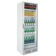 Refrigerated display for drinks with a capacity of 308 liters and temperature from 0 to +5 °C Ekofrost CLS 372 V WHITE