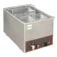 ELECTRIC COUNTERTOP PASTA BOILER - MOD DQ36MU - Capacity: 25L - Single phase 230V - Dimensions cm L34xD54xH28 - CE approved