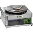 GAS CREPE MACHINE - Mod. CR400G1 - Cooking zone Ø 400 mm - Supply: L.P.G /METHANE - Power 3600 W - CE APPROVED