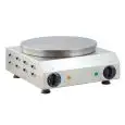 ELECTRIC CREPPE MACHINE - MOD. ETR35G - COOKING PLATE Ø 350 mm - POWER SUPPLY 230V/1/50-60Hz SINGLE-PHASE - POWER W 2400 - CE Standard