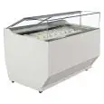ICE CREAM DISPLAY - Mod CUBITO - Ventilated - Straight opening glass - Temperature -18/-20°C