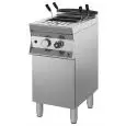 GAS PASTA COOKER - Mod 7DDQH1 - N 1 Tank Lt 28 - Dimensions cm L 40 x D 70 x H 85/90