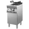 GAS PASTA COOKER - Mod 9DDQH1 - N 1 Tank Lt 40 - Dimensions cm L 40 x D 90 x H 85/90