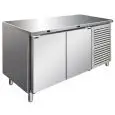 Refrigerated table, stainless steel with combined positive and negative temperature Klimaitalia CXF 2100 BTN
