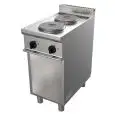 ELECTRIC COOKER, FREE-STANDING, 2 BURNERS - MOD. G7GWEV2DC - Open cupboard - Power kW 5,2 - Dimensions: cm L 40 x D 70 x H 85 - CE approved