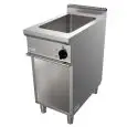 ELECTRIC BAIN MARIE, FREE-STANDING - MOD. G7LUGG1DC - N. 1 tank GN 1/1 h 20 cm - N. 1 open cupboard - Power kW 1,5 - Dimensions: cm L 40 x D 70 x H 85 - CE approved