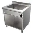ELECTRIC BAIN MARIE, FREE-STANDING - MOD. G7DGO2DC - N. 1 tank GN 2/1 h 20 cm - N. 1 open cupboard - Power kW 3 - Dimensions: cm L 80 x D 70 x H 85 - CE approved