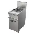 GAS FRYER, FREE-STANDING - EASY LINE - MOD. G7JUM1V13 - N. 1 tank Lt. 13 oil capacity - Power kW 11,2 - Dimensions: cm L 40 x D 70 x H 85 - CE approved