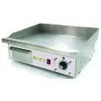 ELECTRIC COUNTERTOP GRIDDLE - Mod EG548 - Smooth plate - POWER 3 kW - Cooking surface cm L 55,2 x D 36,6 - SINGLE-PHASE supply