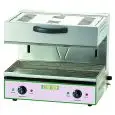 SALAMANDER - Mod EMH600S - SINGLE-PHASE - Power kW 4 - Grill dimensions cm L59 x P33