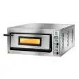 ELECTRIC PIZZA OVEN - Mod. FME 9 - MANUAL control panel - SINGLE PHASE/THREE PHASE - Single deck oven - Chamber dimensions L 91 x D 91 x h 14 - Power 9,6 kW - CE APPROVED