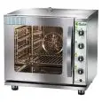 GAS CONVECTION OVEN - Mod FN423G - For gastronomy - Stainless steel structure - Capacity 4 GN 2/3 trays (35,4x32,5 cm) - Power 4000 W - Dimensions cm L 62 x D 64,5 x H 61,5