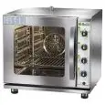 GAS CONVECTION OVEN - Mod FN423M - For gastronomy - Stainless steel structure - Capacity 4 GN 2/3 trays (cm 35,4x32,5) - Power 4000 W - Dimensions cm L 62 x D 64,5 x H 61,5