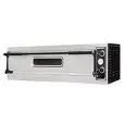 ELECTRIC PIZZA OVEN - MECHANICAL CONTROL - Mod. BASIC XL3L - Single deck oven - Firebrick oven base or Firebrick oven top and base (sides excluded) - Chamber dimensions cm L 108 x D 41 x 14 h - Capacità: N. Pizzas 3 (Ø cm 35)/N. 1 tray cm 60x40 - Power 6 