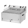 ELECTRIC COUNTERTOP FRYER - PASTRY-SPECIFIC - WITH DRAIN TAP - Mod. FPR 16 - Tank Lt. 16 oil capacity - POWER kW 9 - Three phase - DIMENSIONS cm L 53,5 x D 43,5 x 39,5h - CE APPROVED