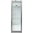 STAINLESS STEEL AND PS VENTILATED UPRIGHT FRIDGE - ECOVENT - Mod G-ERV400GSS - ENERGY EFFICIENCY CLASS B - 1 GLASS DOOR - CAPACITY 300 LITERS - TEMPERATURE 0°C/+8°C - DIMENSIONS cm L 60 x D 60 x 186 H - CE STANDARD