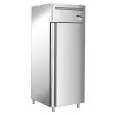 UPRIGHT FRIDGE - STAINLESS STEEL AISI 201 - FOR BAKERIES - VENTILATED COOLING - Mod. G-PA800BT-FC - GROSS CAPACITY Lt 737 - SINGLE SOLID DOOR - TEMPERATURE RANGE -18º/-22ºC - Dimensions cm L74 x D99 x h201 - CE APPROVED