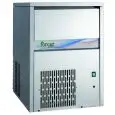 Full cube ice maker - Mod GH100 - Cube gr 18 - Production un t 100 kg/24 h - Dimensions cm L 74 x D 60,5 x H 101,5