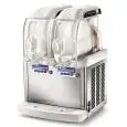 COLD CREAM MACHINE - MOD. GT2 PUSH - N. 2 TANKS - N. 1 COMPRESSOR - CAPACITY  LT 5+5 - Dimensions Cm. L 45 x D 43,5 x h 65 - EC STANDARDS