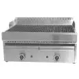 GAS AND WATER COUNTERTOP GRILL - Mod WRGV6777 - Pilot flame - Dimensions cm L 77 x D 63 x H 43