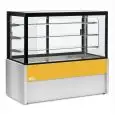 SELF-SERVICE REFRIGERATED DISPLAY CASE - PASTRY - MOD. KRISTALL - LED LIGHTING - TEMPERATURE +2/+6 °C - VENTILATED REFRIGERATION