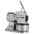 GRATER - MOD. GRAGSD3 - BODY ON RIGHT - SUPPLY V 230/400/50Hz THREE PHASE - POWER Kw 0,75 (1,0 Hp) - PRODUCTION PER HOUR Kg 70 - DIMENSIONS cm 22 X 38 X 38 - CE STANDARDS