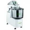 SPIRAL MIXER WITH LIFTABLE HEAD AND REMOVABLE BOWL - Mod HYD25SRM - Single-phase - Dough per cycle 25 kg - Power kW 3,6 - 230V/1/50Hz