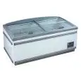 REFRIGERATED DISPLAY - Mod POLO 18 - DIGITAL THERMOMETER - AUTOMATIC DEFROST - CAPACITY LT 630 - TEMPERATURE -18°/-21°C - DIMENSIONS cm L 185 x D 85 x H 79,5 - CE Standard