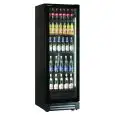 Refrigerated display for drinks with capacity Lt 360 and temperature 0 to +10 °C Klimaitalia ICOOL 401 BLK