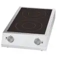 Induction boiling top three-phase with ceramic hob Allforfood IND 700 D