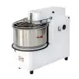 SPIRAL MIXER WITH TILTING HEAD AND EXTRACTABLE BOWL - Mod. MVTE 20 - Three phase 400V - Bowl capacity 22 L - Dough capacity 18 kg - Power 0,75 kW - CE approved