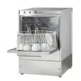 GRADE AISI 304 18/10 STAINLESS STEEL GLASSWASHER - MOD. J 41 - MAX HEIGHT CLEARANCE cm 29 - ROUND RACK diameter cm 41 - CYCLE 120" - Total dimensions cm 47,5x50,5x71,9