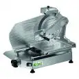 VERTICAL SLICER - Mod K330S - Suitable for cold cuts - Stainless steel blade ø 330 - Cutting capacity mm L 250 x D 210 - Fixed blade sharpener - Single-phase power supply 230V/1/50Hz
