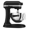 KITCHENAID PLANETARY MIXER - Mod K55BM Heavy Duty Black - Metal Structure - 1 Bowl lt 5,2 - Power 375 W - Single-phase Power Supply 220-240V - Dimensions cm L 28,7 x D 37,1 x H 41,9