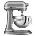 KITCHENAID PLANETARY MIXER - Mod K55S Heavy Duty Metal Silver - Metal Structure - 1 Bowl lt 5,2 - Power 375 W - Single-phase Power Supply 220-240V - Dimensions cm L 28,7 x D 37,1 x H 41,9