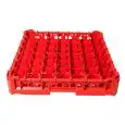 CLASSICAL RACK, 49 SQUARE GLASS COMPARTMENTS - MOD. KIT1/7X7 - RACK DIMENSIONS cm L 50 X D 50 - INTERNAL COMPARTMENT DIMENSIONS cm L 6,3 X D 6,3 - GLASS HEIGHT cm 0 - 6,5 - EC STANDARDS