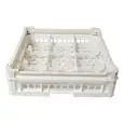 CLASSICAL RACK, 9 SQUARE GLASS COMPARTMENTS - MOD. KIT2/3X3 - RACK DIMENSIONS cm L 50 X D 50 - INTERNAL COMPARTMENT DIMENSIONS cm L 14,6 X D 14,6 - GLASS HEIGHT cm 6,5 - 12 - EC STANDARDS